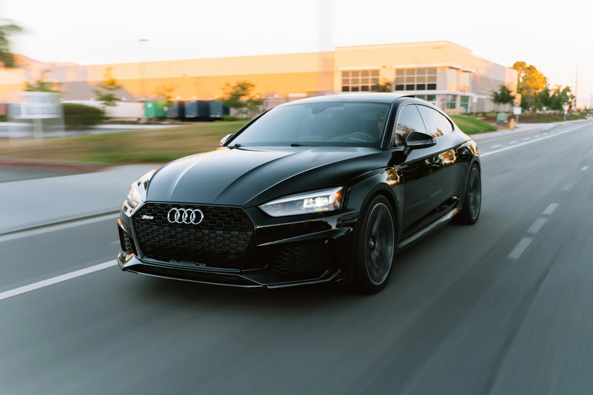 Audi RS5 in beweging